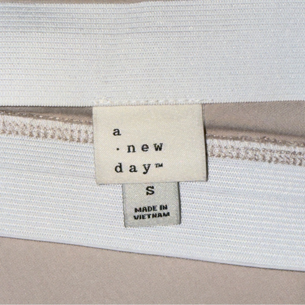 A New Day Beige Midi Skirt #194 - Picture 3 of 5